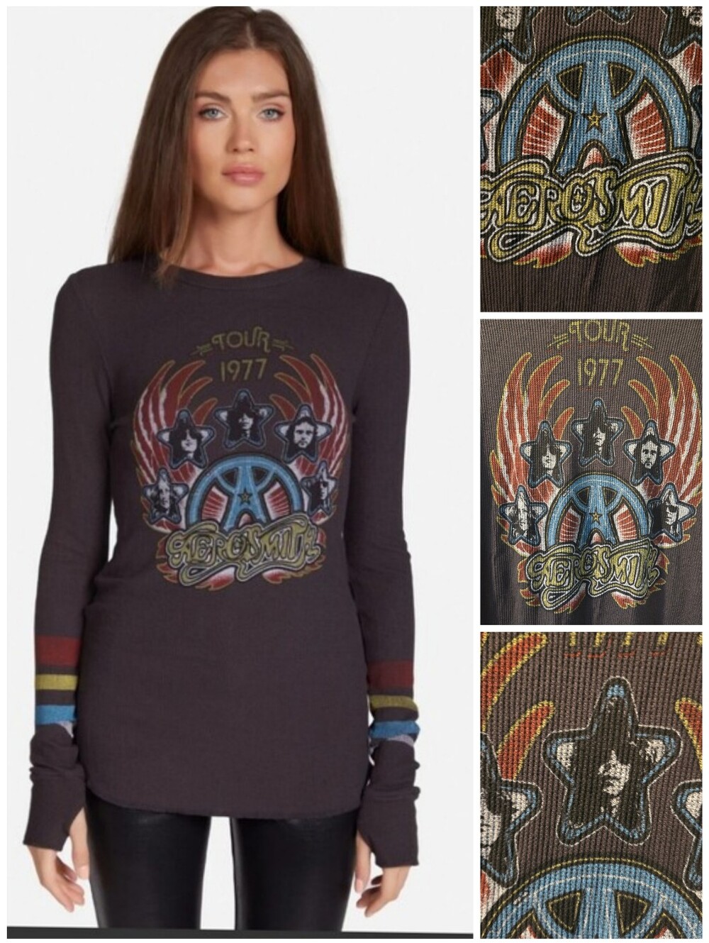 Lauren Moshi Thermal 1977 Aerosmith Tour mckinley